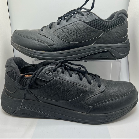 New Balance Shoes New Balance Sz 2 B 928v3 Mw928bk3 Black Leather